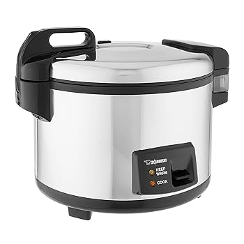 Zojirushi NYC-36 20-Cup (Uncooked) Commercial Rice Cooker and Warmer, Stainless Steel by Zojirushi