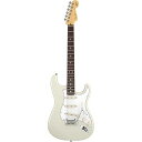 【中古】Fender エレキギター JEFF BECK STRATOCASTER? OLYMPIC WHITE