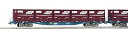 【中古】KATO HOゲージ コキ104 19Dコンテナ積載 2両セット 3-512 鉄道模型 貨車