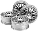 【中古】タミヤ(TAMIYA) R/C SPARE PARTS SP-1046 ミディアムナロー18本スポークホイール (0)