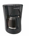 【中古】Proctor-Silex コンパクトコーヒーメーカー 12カップ ブラック