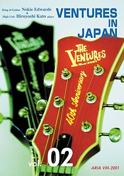 【中古】ノーキーエドワーズ＆加藤博啓　plays ベンチャーズインジャパン Vol.2 （ドライビングギター・パイプライン） [DVD]