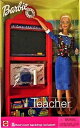 【中古】Barbie Teacher Doll w/ School Room Backdrop by Barbie