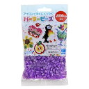 【中古】パーラービーズ 単色 ラメむらさき K15046