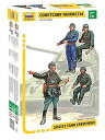 【中古】ズベズダ 1/35 第二次世界大戦 ソ連軍 戦車兵 プラモデル ZV3504