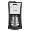 【中古】Cuisinart DGB-550BKP1 自動コーヒーメーカー グラインド&ブリュー 12カップガラス ブラック