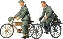 【中古】タミヤ 1/35 ミリタリーミニチュアシリーズ No.240 ドイツ陸軍 歩兵 自転車行軍セット プラモデル 35240