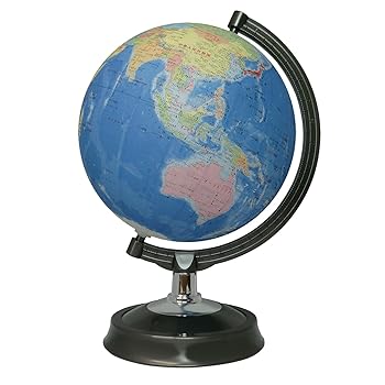 【中古】昭和カートン 地球儀 球径2