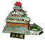 【中古】童友社 1/360 日本の名城 安土城 プラモデル S26