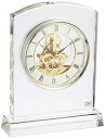 【中古】NARUMI(ナルミ) グラスワークス スケルトンクロック【マルカート】 光学ガラス GW1000-11021