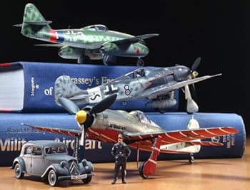【中古】タミヤ 1/48 スケール限定シリーズ ドイツ空軍 迎撃機 本土防空戦セット プラモデル 89769