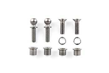 【中古】タミヤ(TAMIYA) OPパーツ OP.1075 TB-03 フッソコートピロボール・キングピンセット 54075