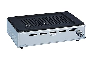 【中古】山岡金属工業 ヤマキン ガス焼肉器「王者」LPガス Y-18
