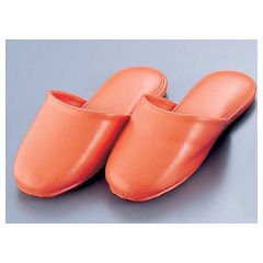 【中古】子供スリッパ ムジ レッド/62-6626-36 【中古】子供スリッパ ムジ レッド/62-6626-36