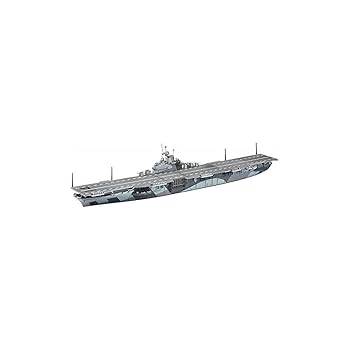 【中古】ハセガワ 1/700 ウォーターラインシリーズ アメリカ海軍 航空母艦 タイコンデロガ プラモデル 710