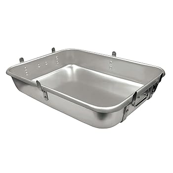 【中古】Update International ARP-1824L - Aluminium Strapped Roasting Pan with L