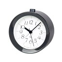 【中古】レムノス アラーム時計 アナログ リキアラーム 天然色木地 灰 RIKI ALARM CLOCK グレー WR09-14 GY Lemnos