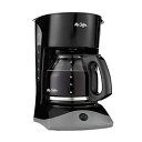 【中古】Mr. Coffeeブラックコーヒーメーカー 12カップ 自動一時停止とガラスカラフェ付き ご家庭やオフィスでの使用に最適