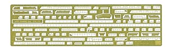 【中古】ハセガワ 1/350 アメリカ海軍 護衛空母 ガンビアベイ エッチングパーツ ベーシック プラモデル用パーツ QG44