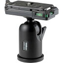 【中古】Velbon 自由雲台 QHD-63Q 中型 底面径53mm クイックシュー対応 アルミ製 471802