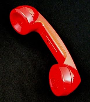 【中古】Cortelco handset-rd 006547-vm2-pak交換用受話器 ? レッド