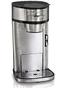 【中古】Hamilton Beach シングルサーブ スクープ コーヒーメーカー 14オンス ステンレススチール (49981) (生産終了)