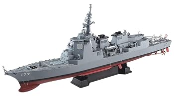 【中古】ピットロード 1/700 海上自衛隊 イージス護衛艦 DDG-177 あたご 新着艦標識デカール付 J55