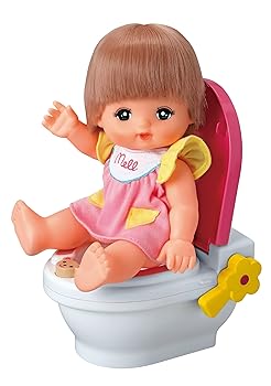 【中古】メルちゃん　メルちゃんといっしょにおトイレ　パイロットインキ