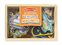 【中古】Melissa&Doug(メリッサ&ダグ)ビークルマグネット【MD8588】2才~(3)