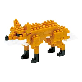 Blocks - 【中古】ナノブロック キタキツネ NBC-076