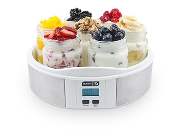【中古】Dash 7 Jar Yogurt Maker by Dash