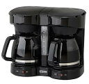 【中古】Kitchen Selectives CM-302BL Dual Carafe 12-Cup Drip Coffee Maker, Black by K...
