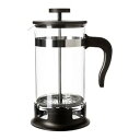 【中古】IKEA(イケア) UPPHETTA 80241388 コーヒー/ティー メーカー, ガラス, ステンレススチール