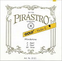 【中古】PIRASTRO Gold 215221 A線 ガット・アルミニウム巻き バイオリン弦