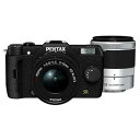 【中古】PENTAX ミラーレス一眼 Q7 ダブルズームキット [標準ズーム 02 STANDARD ZOOM ・望遠ズーム 06 TELEPHOTO ZOOM...
