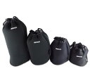 【中古】4サイズ セット 一眼レフ カメラ レンズ ケース ポーチ フック付