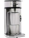 【中古】Hamilton Beach The Scoop シングルサーブコーヒーメーカー&ファストグラウンドブリュワー、数分で抽出、8~14オンスカップ、ステン...