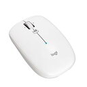 【中古】ロジクール ワイヤレスマウス 無線 薄型 ワイヤレス マウス M557WH Bluetooth 6ボタン M557 ホワイト 国内正規品