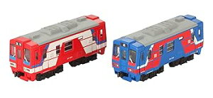 【中古】Bトレインショーティー 三陸鉄道36形 青塗装/赤塗装 (気動車 2両入り) プラモデル