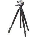 【中古】SLIK PRO 700DX プロ用三脚 パンヘッド付き (ブラック)
