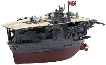 【中古】フジミ模型 ちび丸艦隊シリーズ No.4 赤城 全長約11cm ノンスケール 色分け済み プラモデル ちび丸4