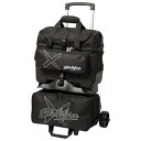 【中古】KR ハイブリッド X 4 ボール ローラー ブラック ボーリングバッグ