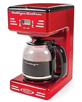 Nostalgia RCOF120 Retro Series 12-Cups Programmable Coffee Maker by Nostalgia