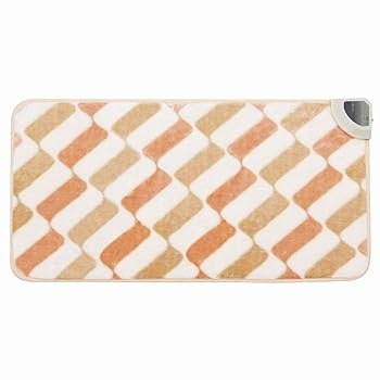 【中古】コウデン ホットマット 長方形 80×40cm オレンジ 省エネ コンパクト 簡単スイッチ操作 VWM-801PC