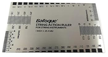 【中古】Baroque ストリングアクションルーラー 弦 フレット サドル ナット 高さ調整用