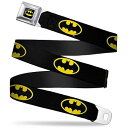 【中古】DC コミックス バットマン ロゴ シートベルトのような ベルト