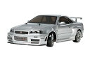 【中古】タミヤ(TAMIYA) male 1/10 電動RCカーシリーズ No.605 ニスモ R34 GT-R Z-tune (TT-02Dシャーシ) ドリフ...