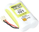 【中古】エルパ (ELPA) 電話機用充電池 シャープ他同等品 電池パック 2.4V 600mAh ニッケル水素充電池 TSC-101