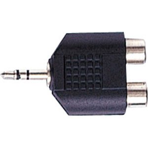 【中古】TECH 変換プラク ステレオMini(オス)⇔RCA PIN(メス)X2 AD63DRJ