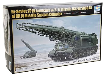 【中古】トランペッター 1/35 ソビエト軍 2P19/R-17ロケット プラモデル